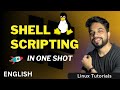 Linux SHELL SCRIPTING in ONE VIDEO For Beginners 2025 [ENGLISH] | MPrashant