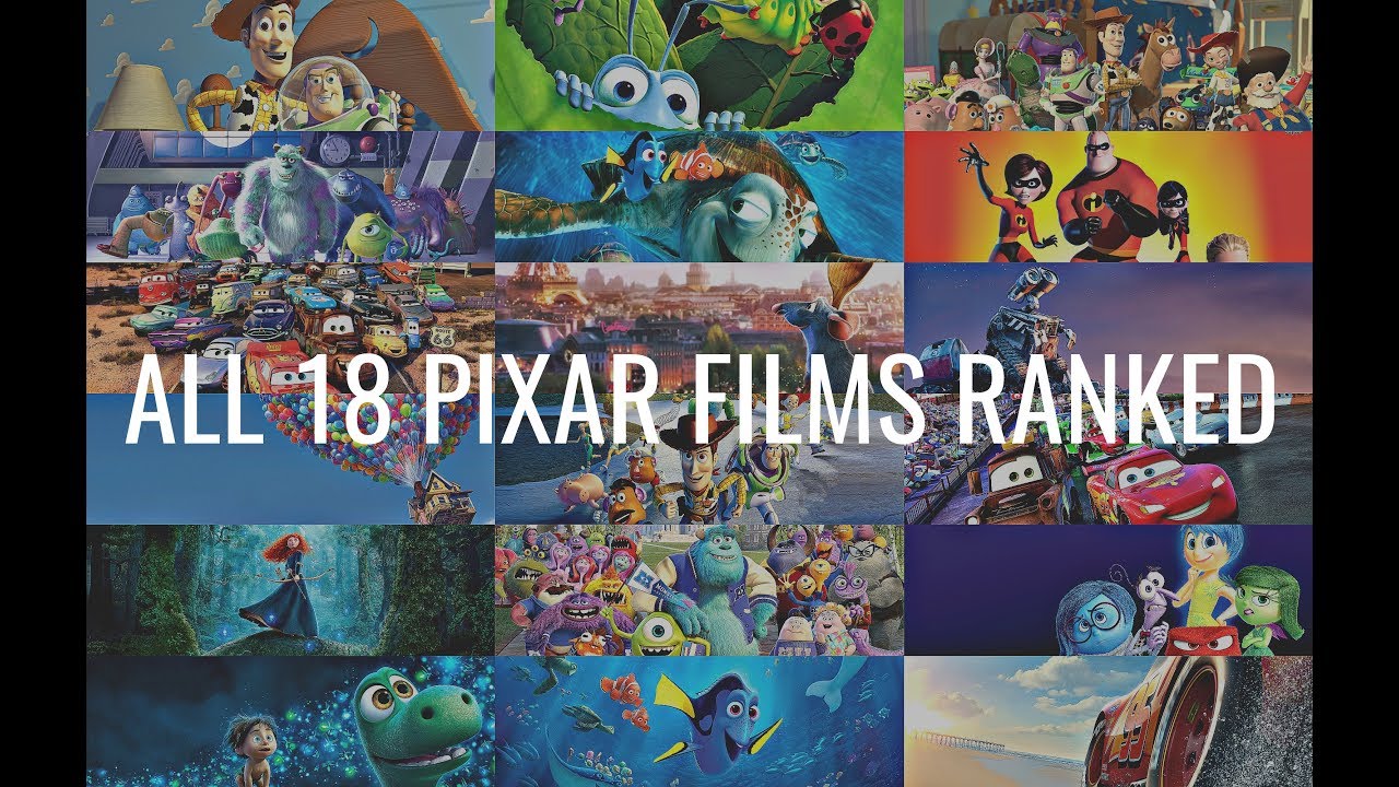 RANKING ALL 18 PIXAR FILMS! - YouTube