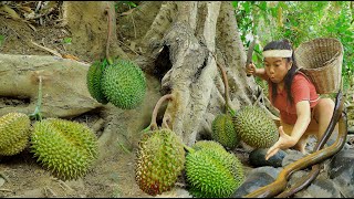 today  lucky Get eels With durians