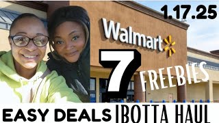 Walmart Deals 1/17/25: Walmart Ibotta Haul: Couponing At Walmart This Week: 7 FREEBIES: EASY DEALS