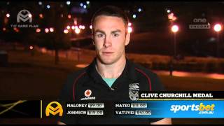 2011 NRL GF - Interview with James Maloney