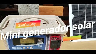 COMO HACER UN GENERADOR SOLAR CASERO (DIY SOLAR GENERATOR)