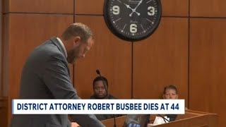 Ogeechee Judicial Circuit District Attorney Robert Busbee Dies at 44