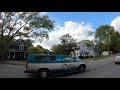 street walk in champaign il beautiful fall colors 4k