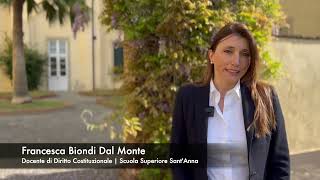 La Scuola Superiore Sant'Anna presenta i nuovi docenti: Francesca Biondi Dal Monte