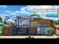 Dream Modern House 📷 (No CC) NewCrest | the Sims 4 | Stop Motion