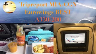 Trip report Eurowings BEST Miami -Cologne Airbus A330-200