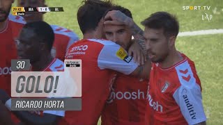 Goal | Golo Ricardo Horta: SC Braga (1)-0 Gil Vicente (Liga 22/23 #28)