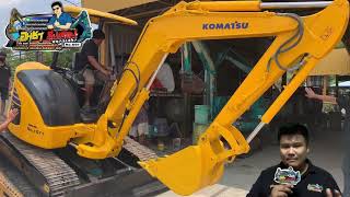 ปิดการขายรถขุด KOMATSU PC40MR-2 No.1571 ส่ง จ.อุดรธานี