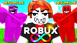 🤬 ME HUMILHARAM NO ROBLOX ATIVEI O ROBUX INFINITO PRA HUMILHAR ELES!! 😡 (Não Gostaram Disso)