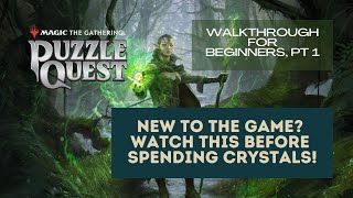 MTGPQ Walkthrough For New Players Pt 1 | Watch This Before Spending ANY Crystals