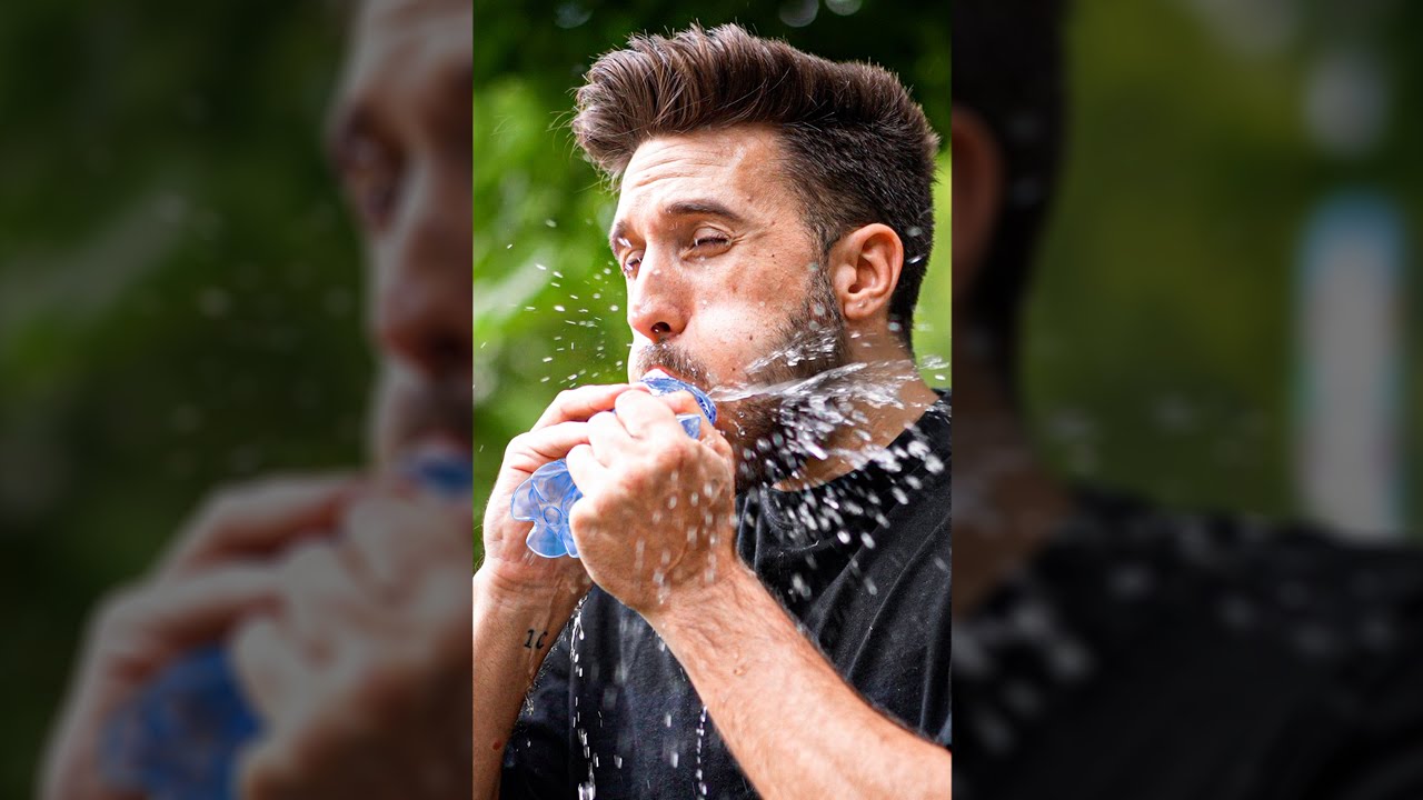 I Learned To Drink A Water Bottle In 1 Second Youtube