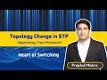 Topology Change in STP (Spanning Tree Protocol) #stp #ccnp #ccie #pmnetworking