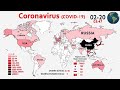 world map timelapse of the coronavirus since january 2020 how covid has evolved 19 coronavirus