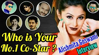 Who is Your Top-5 Co-Star? Vivek, Amit, Gunjan, Siddhant or Tinku ? Alishmita Goswami interview 😊