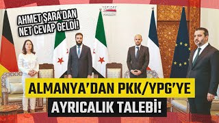 Almanya PKK/YPG'ye Destek Çıktı! Alman Dışişleri Bakanı, Terör Örgütü YPG’ye Ayrıcalık Talep Etti!