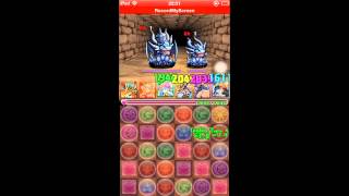 【パズドラ】超メタドラ 降臨！ ホルス×イシス 12倍PT ノーコン