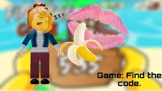 ROBLOX ASMR☆ Tongue Swirling+Eating a banana♡