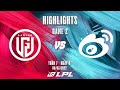 LGD vs WBG | Highlights - Game 2 | Tuần 7 Ngày 6 | LPL Mùa Xuân 2022