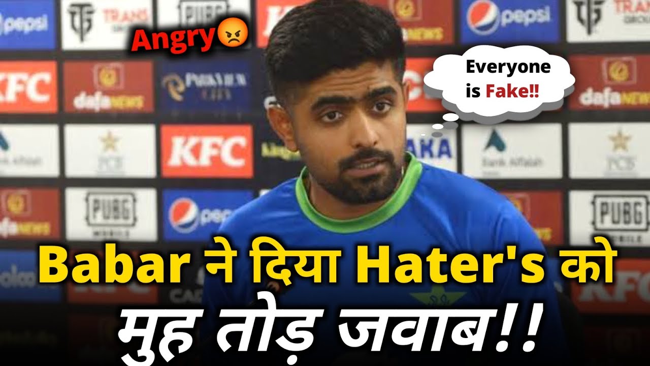 Babar Azam's Savage Reply To Haters You Won't Believe His Reaction ...