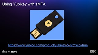 5 minutes of... How to initialize Yubikey for use with zMFA