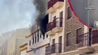 Info Linares   Incendio en la guardería Santa Rosa   Mayo 2021