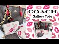 What’s in my Bag? COACH Gallery Tote #ocTOTEber @olamaye