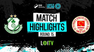 SSE Airtricity Men's Premier Division Round 15 | Shamrock Rovers 2-2 St Patrick's Ath. | Highlights