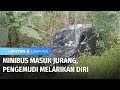 Pengemudi Melarikan Diri Usai Mobilnya Terjun ke Jurang | Liputan 6 Lampung