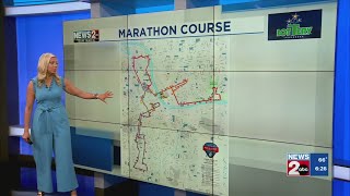 Road closures for the Rock 'n' Roll Nashville marathon