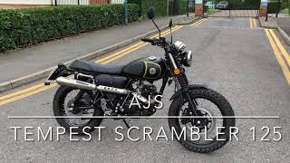 2021 AJS Tempest Scrambler 125