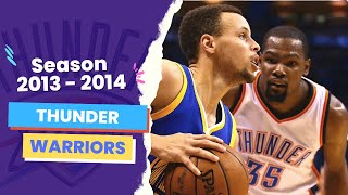 Oklahoma City Thunder vs. Golden State Warriors, NBA Full Game, 2014