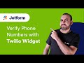 How to Connect Twilio Widget to Verify Phone Numbers