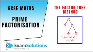Prime Factorisation - Factor tree method | ExamSolutions