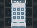 Tic-Tac-Toe games app by Flutter