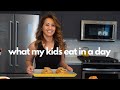 WHAT MY KIDS EAT IN A DAY | Breakfast Sandwich, Chicken Fajitas and Salisbury Steak