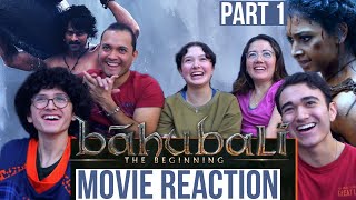 BAAHUBALI FULL MOVIE REACTION! | The Beginning | MaJeliv | Part 1 | Legends keep their promises