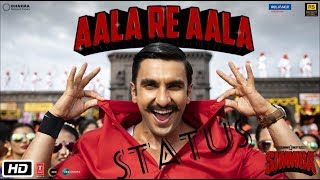 Aala Re Aala Simmba Aala Song Whatsapp Status new Video - Ranveer Singh , Rohit Shetty. ||2019