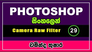 29 - Adobe Photoshop || Camera Raw Filter || Sinhala (සිංහල) || IT Plus