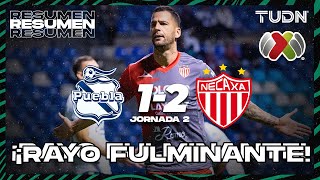 HIGHLIGHTS | Puebla 1-2 Necaxa | Liga Mx - CL2024 J2 | TUDN