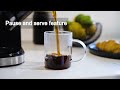 effortless brewing bella pro single serve 12 cup coffee maker