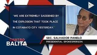 Palasyo at OPAPP, kinondena ang pagsabog na nangyari sa Cotabato