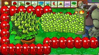 999 Threepeater Bomb vs 999 Garganruar Zomboss - Plants vs Zombies Hack