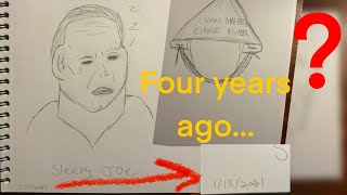 Drawings from the dawn of the American dark age (after stolen election, 2020)