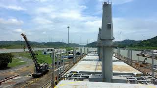 PANAMA CANAL | TIMELAPSE | BULK CARRIER | SHIP | TRANSIT | WORLD'S SHORTCUT | BALBOA TO CRISTOBAL