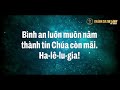 thÁnh ca 549 vua trÊn muÔn vua karaoke thÁnh ca tin lÀnh