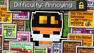 So I made an "Annoying" Difficulty in Minecraft...