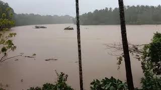 Nilamburukar nilambur palankara bridge rain flood