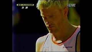 86//2001エドモントン世界陸上男子4×400Mリレー決勝・①バハマ・2:58.19　※アメリカ・2:57.53