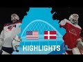 Usa - Denmark | Highlights | #IIHFWorlds2017